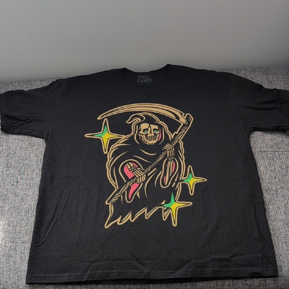 Take To The Grave Grim Reaper Tee